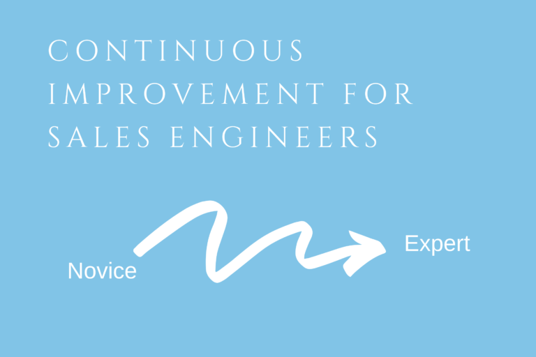 Read more about the article Continuous Improvement for Sales Engineers