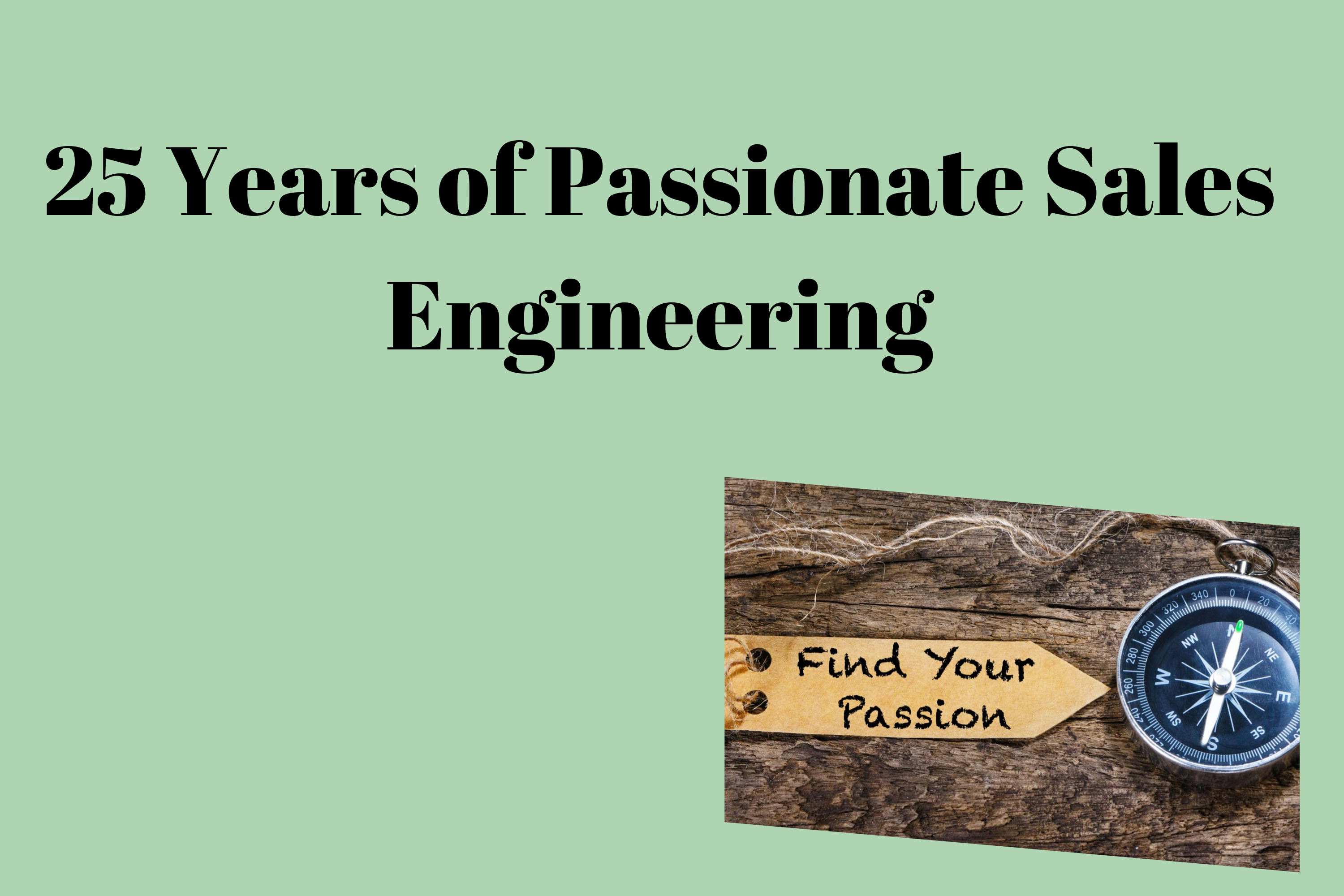 Read more about the article #75 25 years of passionate sales engineering