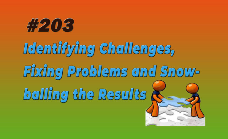 Read more about the article #203 Identifying Challenges, Fixing Problems and Snowballing the Results